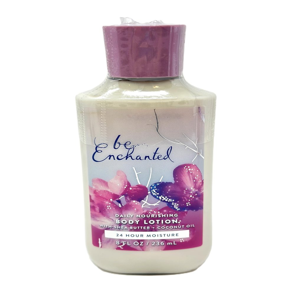 Bath and Body Daily Nourishing Body Lotion with Shea Butter (8 FL OZ, Be Enchanted)