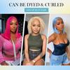 12 inch Bob Wig Human Hair, Glueless Wigs Human Hair Pre Plucked, 13x4 bob lace front wigs for Woman, 180% Density Bob Wigs with Baby Hair (613) view 3