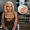 12 inch Bob Wig Human Hair, Glueless Wigs Human Hair Pre Plucked, 13x4 bob lace front wigs for Woman, 180% Density Bob Wigs with Baby Hair (613) view 4