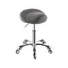 JYPIINFS Stool Ergonomic Saddle Stool with Wheels Adjustable Hydraulic Vanity Chair Footstool for Makeup Studios Offices Indoor Outdoor Use Rollable Design for Comfort Mobility view 1