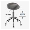 JYPIINFS Stool Ergonomic Saddle Stool with Wheels Adjustable Hydraulic Vanity Chair Footstool for Makeup Studios Offices Indoor Outdoor Use Rollable Design for Comfort Mobility view 4