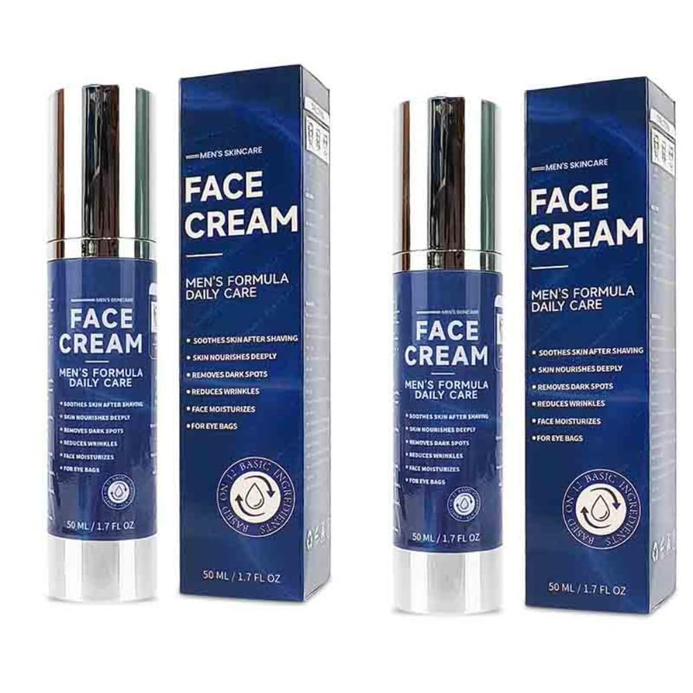 2PCSMen Anti-wrinkle Face Cream Remove Facial Fine Lines Neck Wrinkles Firming Moisturizing Brightening Anti Aging Cream Skin Care