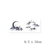 1/2pcs Moon and Sun Couple Ink Temporary Tattoo Stickers for Men and Women, Semi-permanent, Waterproof, Lasting 2 Weeks, Fake Tattoos(1pcs) view 2