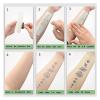2pcs Flower Arm Herbal Tattoo Stickers For Men And Women,Lasting 2 Weeks, Semi-permanent Non-reflective, Waterproof, Fake Tattoos view 3