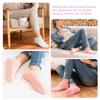 2 Pairs Reusable Silicone Moisturizing Socks for Dry Cracked Feet, Spa Gel Heel Sleeves for Women & Men, Foot Care Masks to Repair Rough Skin & Calluses (2 Pairs-Pink+White) view 3