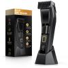 Men's Beard Trimmer-All-in-One Mustache Trimmer for Men with 20 Length Adjustable, Stainless Steel T-Blade for Precision Facial Hair Trimming Cordless IPX7 Waterproof Wet/Dry Clipper,LED Display view 1