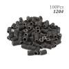 100pcs Nail Drill Bits Sanding Bands for Nail Drill File Grinder Sander Band Set(120grit 100pcs Black) view 2
