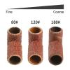 100pcs Nail Drill Bits Sanding Bands for Nail Drill File Grinder Sander Band Set(120grit 100pcs Black) view 4