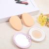 4 Packs Oval Puff Beauty Egg, Make-up Egg Air Cushion Puff Makeup Sponge Foundation Sponge Professional Beauty for Eye Foundation, Blush Application, Forehead, Cheeks, Dry and Wet (Skin Tone) view 3