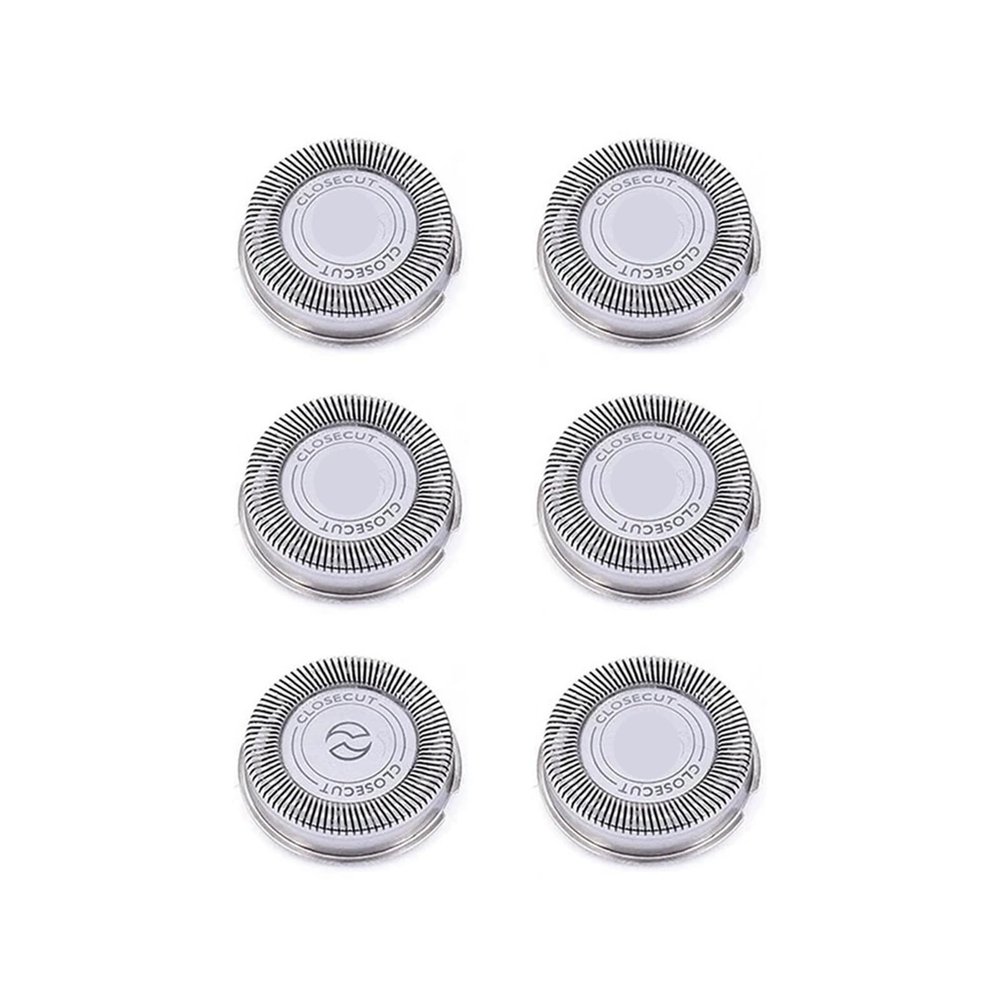 6Pack SH30 Replacement HeadsCompatible for PhilipsShaver Series 3000, 2000, 1000 and S738, with Durable Sharp Blades(1set)