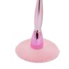 2pcs Nail Dust Cleaner Brush, Nail Dust Remover Brush, Electroplated Handle with Soft Synthetic, Dual Use for Nail Art Dust and Makeup Powder Removal, view 3