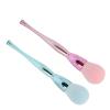 2pcs Nail Dust Cleaner Brush, Nail Dust Remover Brush, Electroplated Handle with Soft Synthetic, Dual Use for Nail Art Dust and Makeup Powder Removal, view 4