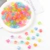 100PCS Mini Flower Hair Clips for Women Girls Mini Claw Clips Cute Jaw Clips Glitter Baby Hair Clip Small Hair Barrettes Strong Grip Hair Accessories for Hair Styling, Colorful view 4