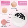 2025 Pro Cordless Microdermabrasion Machine, Beauty Star Portable Facial Pore Vacuum Tool for Blackhead Removal, Glowing Skin, 3 Diamond Tips & 9-Setting Suction, Home and Salon Use view 3