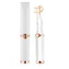 2025 Upgrade Heated Eyelash Curler - with 3 Adjustable Temperature Levels - USB Rechargeable Electric Eye Lash Curler - Long-Lasting Curl, Safe & Gentle (White) view 1