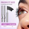 2 PCS Iron Wand Mascara, 2025 New Black Washable Metal Mascara Wand, 3D Curling Eyelash Iron Mascaras, Waterproof Long Lasting Smudge-Proof Tubing Mascaras Volumizing & Lengthening (Black*2) view 2