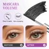 2 PCS Iron Wand Mascara, 2025 New Black Washable Metal Mascara Wand, 3D Curling Eyelash Iron Mascaras, Waterproof Long Lasting Smudge-Proof Tubing Mascaras Volumizing & Lengthening (Black*2) view 4