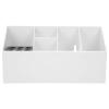 MUNEFE Scissors Storage Box, Barber Station Organizer, Salon Scissors Holder for Salon Supplies and Household Use (White) view 1