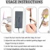 HOTAPEPU Instant Loc Machine, Portable Electric Dreadlocks Maker, with 6/8/10/12/14/16mm Heads & Tools, for DIY Dread Extensions and Maintenance~/ view 4