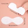 YBEATY 100 Sheets Disposable Eye Mask Eyecare Cotton Paper Facial Eye Covers Pads Patches DIY Clear Skincare Paper Sheets Cosmetic Beauty Wet Compress Tools for Spa Salon Home view 2