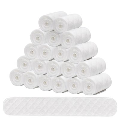 DAWNBOX Bra Sweat Liners/Tummy Liners for Sweat Rash 20Pcs, Absorbent Sweat Pads, Cotton Bra Liners for Sweat Rash Plus Size for Women & Men, Bra Liners to Absorb Sweat Under Breasts (21.6x3.9 in)