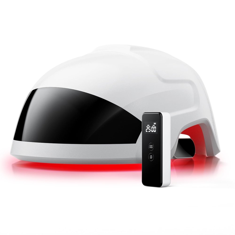 OVEKPA Red Light Therapy for Hair Growth Laser Cap - FDA Cleared Laser Therapy Device - Promotes Hair Regrowth Alopecia Treatment for Men & Women