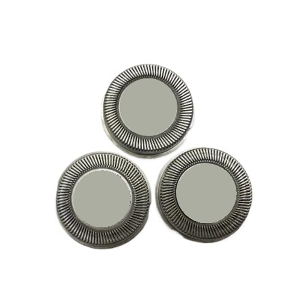 ZGHQHCDRH 3Pcs HQ2 Replace Head Razor Blade, Compatible for Philips Electric Shaver HP1722 HP1616 HP1622 HQ2405 HQ2425 HQ52610 HQ2830 HQ308 HS250ARazor Replacement Spare Parts