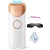 Laser Hair Removal with 5 Ice Cooling, Ubroo Painless IPL Laser Hair Removal Device 3 In 1 At Home Hair Remover Machine Permanent Hair Removal for Women Men Facial Body Use(Gold) view 1