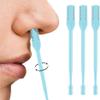 3PCS Nasal Hair Cutter, 2025 Manual 360 Rotating Nostril Hair Removal Tool Double Sided Nose Hair Blade,Nose Hair Trimmer with Ear Picker for Men Women Travel Essentials (Blue) view 1