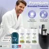 Trektote Bulk Hygiene Kit For Men  (5 Pack) 12 Piece Set Of Travel Size Toiletries, TSA Compliant, Bulk Travel Essentials, Includes Shampoo And Conditioner, Body Wash, Toiletry Bag & More view 4