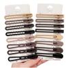 16PCS Matte Metal Duckbill Clips for WomenSimple Flat Hair Clip Non-Slip Sectioning & Styling Accessories for Women and Girls, Salon & Home Use view 1