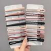 16PCS Matte Metal Duckbill Clips for WomenSimple Flat Hair Clip Non-Slip Sectioning & Styling Accessories for Women and Girls, Salon & Home Use view 3
