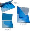 Portable pocket-sized oil film paper, Oil Control Film for Face 2Packs (120 Sheets) view 2