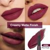 Anwuozu Dark Plum Purple Lipstick for WomenMatte Velvet Satin LipsticksHydrate Lip stick Non-Drying Long Lasting Lip Stain Daily MakeupCreamy Silky TextureHighly pigment FormulaCruelty-FreeA08# view 3