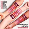 Anwuozu Dark Plum Purple Lipstick for WomenMatte Velvet Satin LipsticksHydrate Lip stick Non-Drying Long Lasting Lip Stain Daily MakeupCreamy Silky TextureHighly pigment FormulaCruelty-FreeA08# view 4