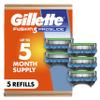 Gillette Fusion5 ProGlide Razor Blade Refills for Men, 5 Count view 1