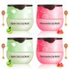 4 PCS Watermelon & Apple Lime Lip Balm, Sleeping Lip mask, Propolis Moisturizing Lip Balm with Stick, Hydrating Prevention Dry & Cracked, Reduce lip Lines view 1