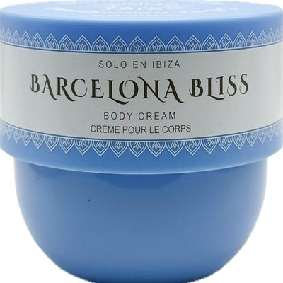 Barcelona Bliss Crema Corporal Nutritiva de Solo en Ibiza, Azul, 8 fl oz, 8.32 oz
