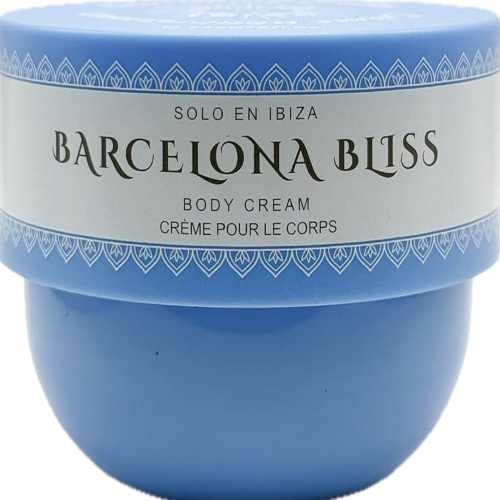Barcelona Bliss Crema Corporal Nutritiva de Solo en Ibiza, Azul, 8 fl oz, 8.32 oz