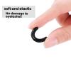 100 Eyelash Curler Soft Pads, Silicone Rubber Strip Accessories, Compatible with All Eyelash Curler Makeup Tools, Replace Pads, curl and Beautify Eyelashes view 2