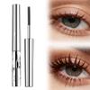 Iron Wand Mascara, 2025 Upgraded Waterproof Metal Wand Mascara Tubing, Black Washable, Long-lasting 3D Curling Eyelash, Smudge Proof & No Flaking (Brown) view 1