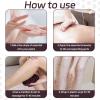2 Pcs Meridian Massage Brush,Meridian Brush for Belly,(15 * 8cm) Acupressure Meridian,Scalp Massage,Full Body Relaxation Comb,with Meridian Map and Essential Oils (Brown) view 4