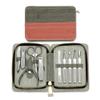 10 Pcs Stainless Steel Nail Care Kit for Women Men Professional Manicure Pedicure Set Grooming Kit with Travel Case view 3