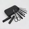 Black Carbon Steel Nail Clipper Set, Nail Clippers, Manicure Toolscomplete Set, view 4