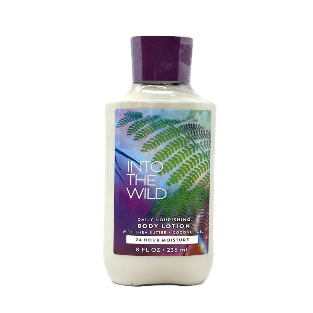 Bath and Body Daily Nourishing Body lotion 24 Hour Moisture (8 FL OZ / 236 ML, Into The Wild)