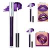 ACSUSS Intense Color Waterproof Liquid Lipstick Glitter Lip Gloss 1PC Smudge Proof Non Transfer High Impact Shine Lasting Wear Purple One Size view 2