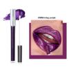 ACSUSS Intense Color Waterproof Liquid Lipstick Glitter Lip Gloss 1PC Smudge Proof Non Transfer High Impact Shine Lasting Wear Purple One Size view 3