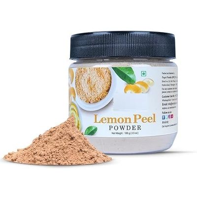 100% Natural Lemon Peel Powder | (100 gms) 3.5oz