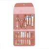 16Pcs/Set Rose Gold Nail Clipper Set Professional Stainless Steel Nail Scissors Clipper Tweezer Tools Family Foot Hand Care Set view 2