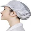 5 Pack Anti-Static Dome Breathable Mesh ESD Caps | Dust-Proof Elastic Hair Covers for Cleanrooms Workshops (White) view 3